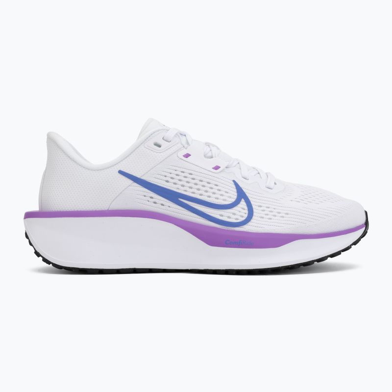 Scarpe da running donna Nike Quest 6 white/black/bright violet/sapphire 2