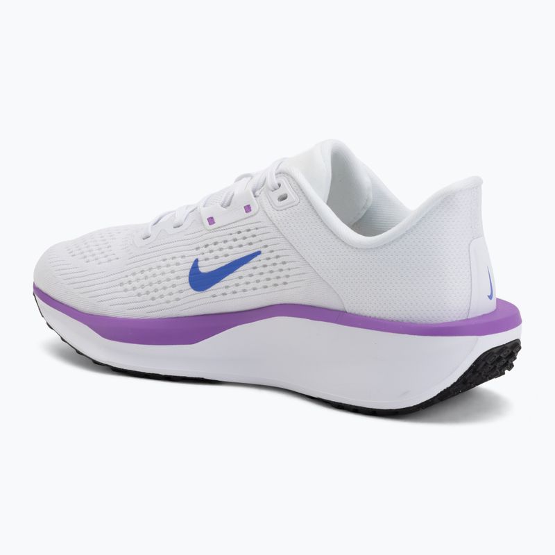 Scarpe da running donna Nike Quest 6 white/black/bright violet/sapphire 3