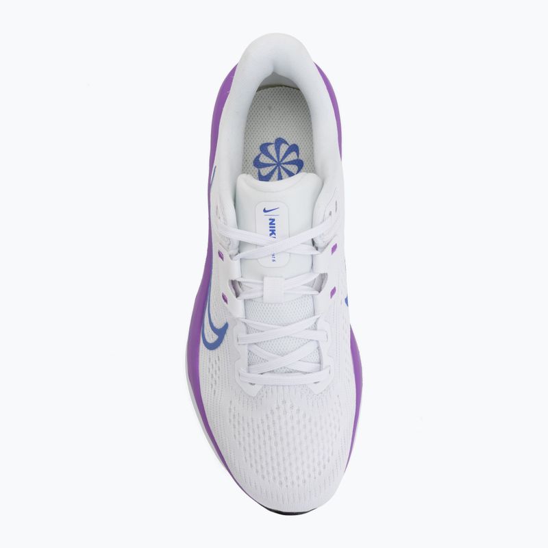 Scarpe da running donna Nike Quest 6 white/black/bright violet/sapphire 5