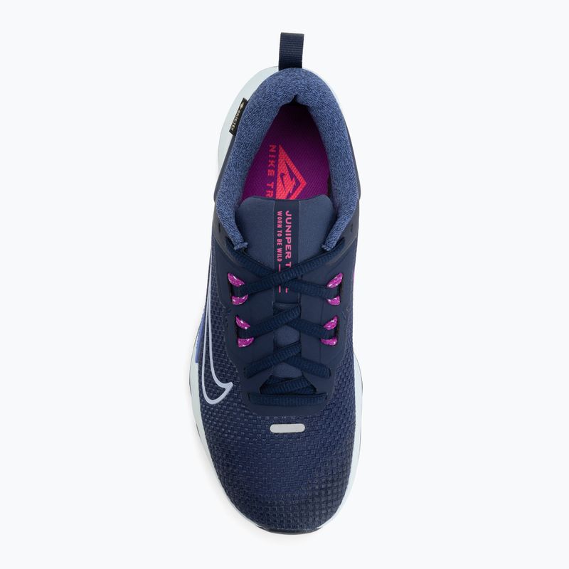 Scarpe da running donna Nike Juniper Trail 2 GORE-TEX midnight navy/sapphire/glacier blue 5