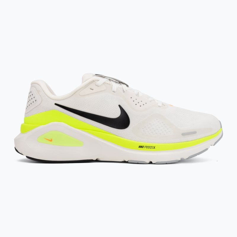 Scarpe da running uomo Nike Structure 26 summit white/volt/total orange/black 2