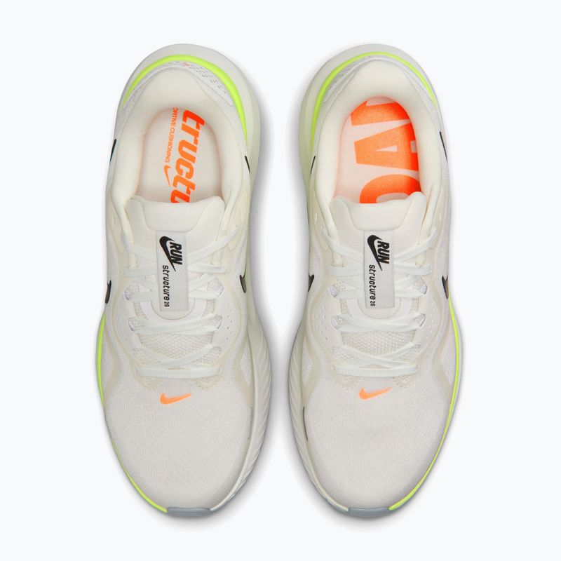 Scarpe da running uomo Nike Structure 26 summit white/volt/total orange/black 7