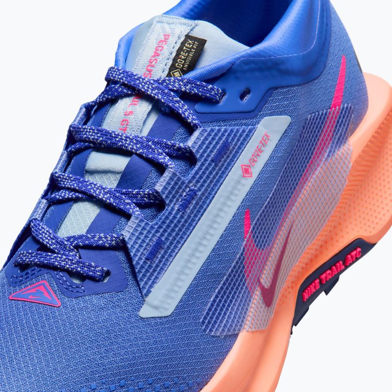 Scarpe da running donna Nike Pegasus Trail 5 GTX sapphire/hydrogen blue/hyper pink 3