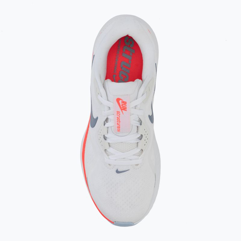 Scarpe da running donna Nike Structure 26 white/hot lava/hydrogen blue/ashen slate 5