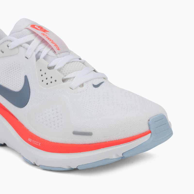 Scarpe da running donna Nike Structure 26 white/hot lava/hydrogen blue/ashen slate 7