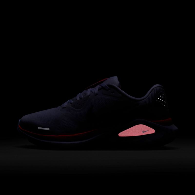 Scarpe da running donna Nike Structure 26 white/hot lava/hydrogen blue/ashen slate 8