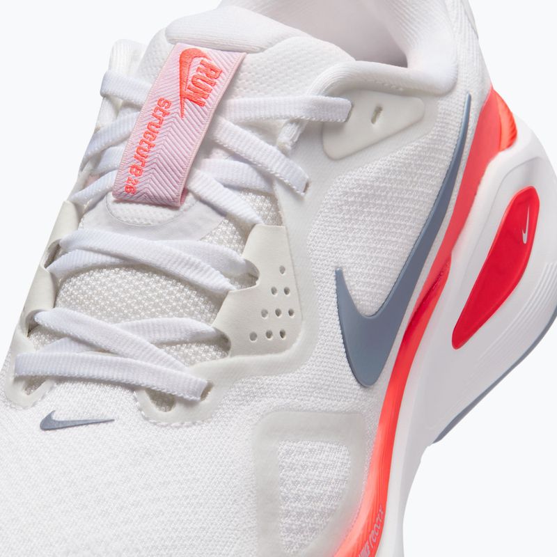 Scarpe da running donna Nike Structure 26 white/hot lava/hydrogen blue/ashen slate 9