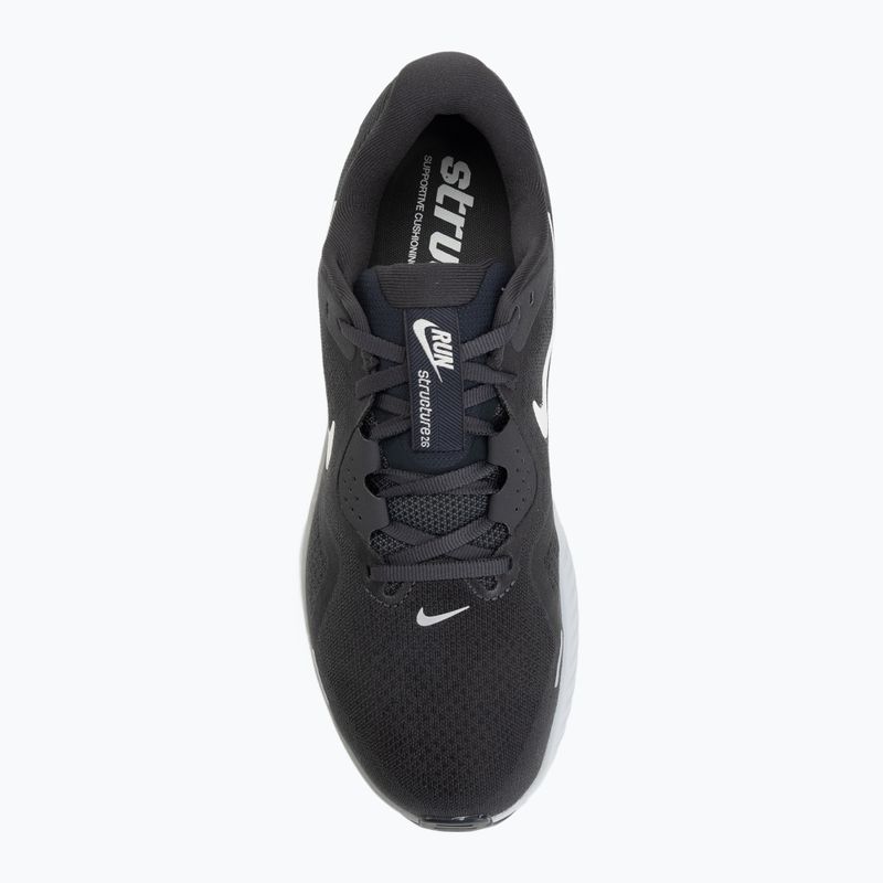 Scarpe da running uomo Nike Structure 26 anthracite/light smoke grey/sail 5