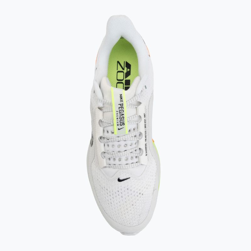 Scarpe da running uomo Nike Pegasus Premium white/off white/volt/black 5