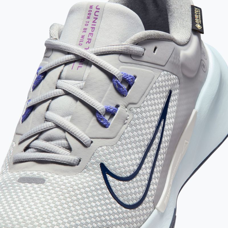 Scarpe da running uomo Nike Juniper Trail 2 GORE-TEX grey fog/sapphire/midnight navy 8