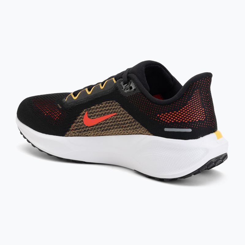 Buty do biegania męskie Nike Pegasus 41 black/topaz gold/bright crimson 3