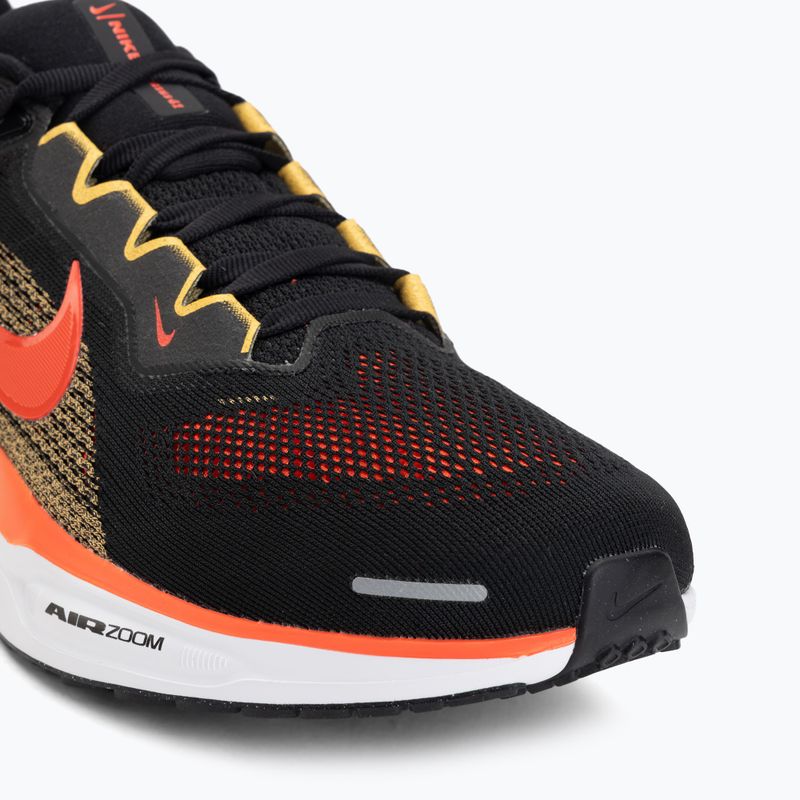 Scarpe da running uomo Nike Pegasus 41 black/topaz gold/bright crimson 7