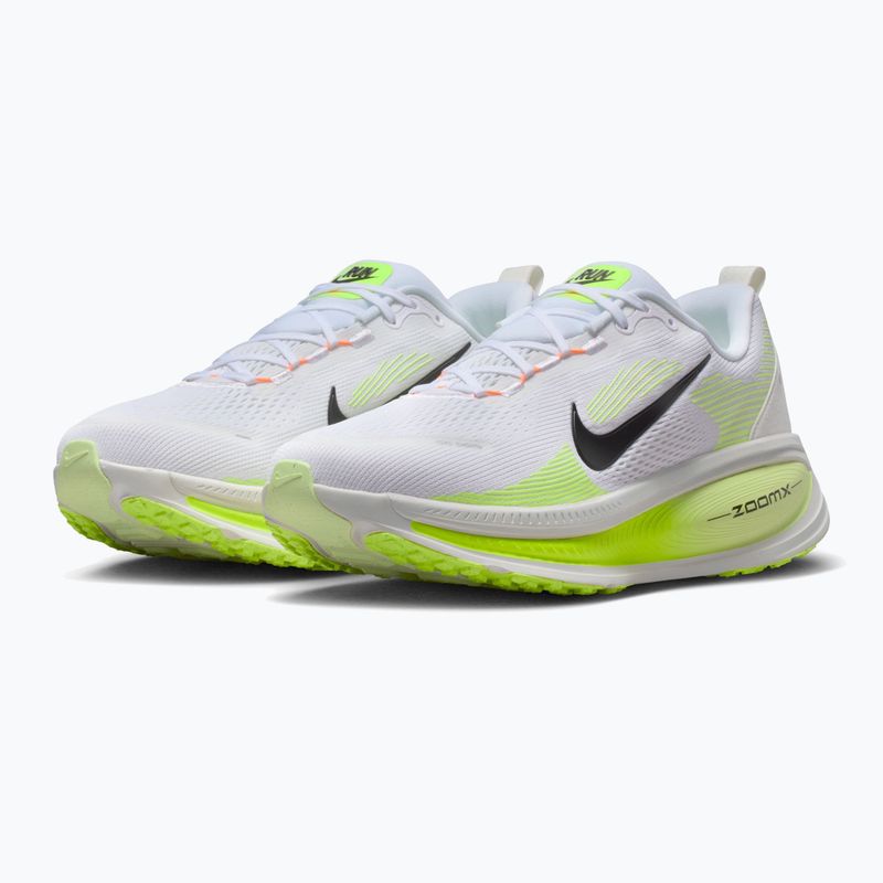 Buty do biegania męskie Nike Vomero 18 white/volt/barely volt/black 3
