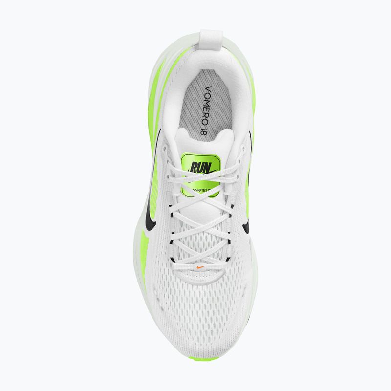 Scarpe da running uomo Nike Vomero 18 white/volt/barely volt/black 6