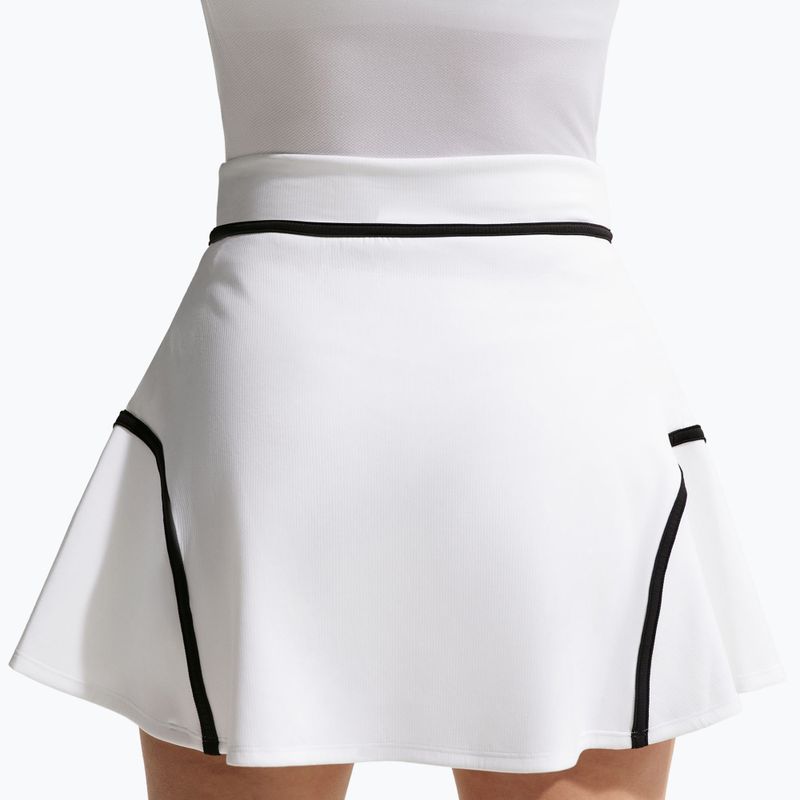 Gonna da tennis Nike Court Advantage Dri-Fit High Waisted white/black 6