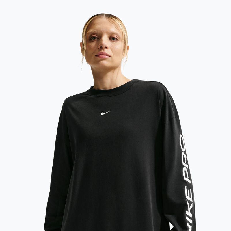Longsleeve damski Nike Dri-Fit black/white 4