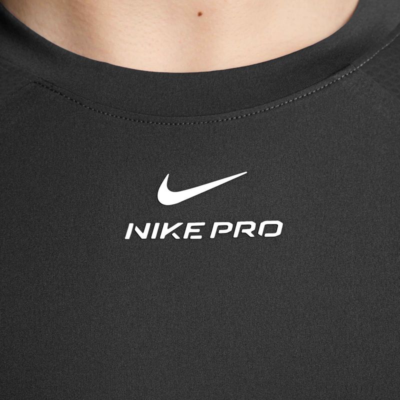 T-shirt da allenamento uomo Nike Pro Training Dri-Fit black/black/white 3