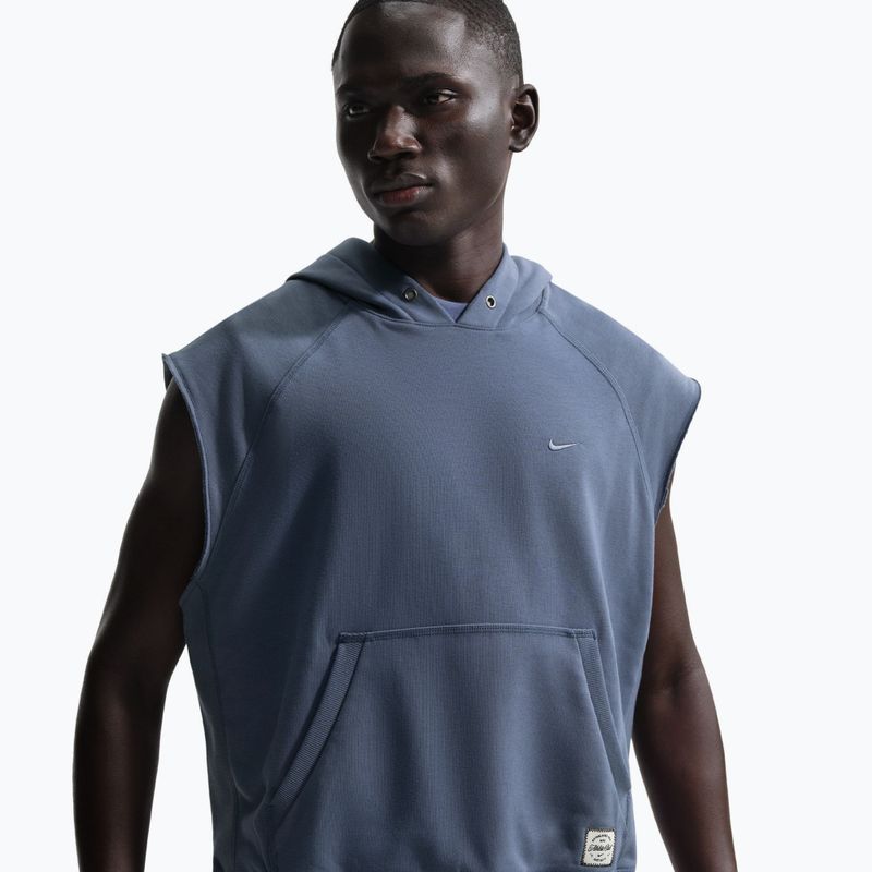 Felpa da allenamento uomo Nike Athletic Club Dri-Fit Sleeveless Hoodie 4