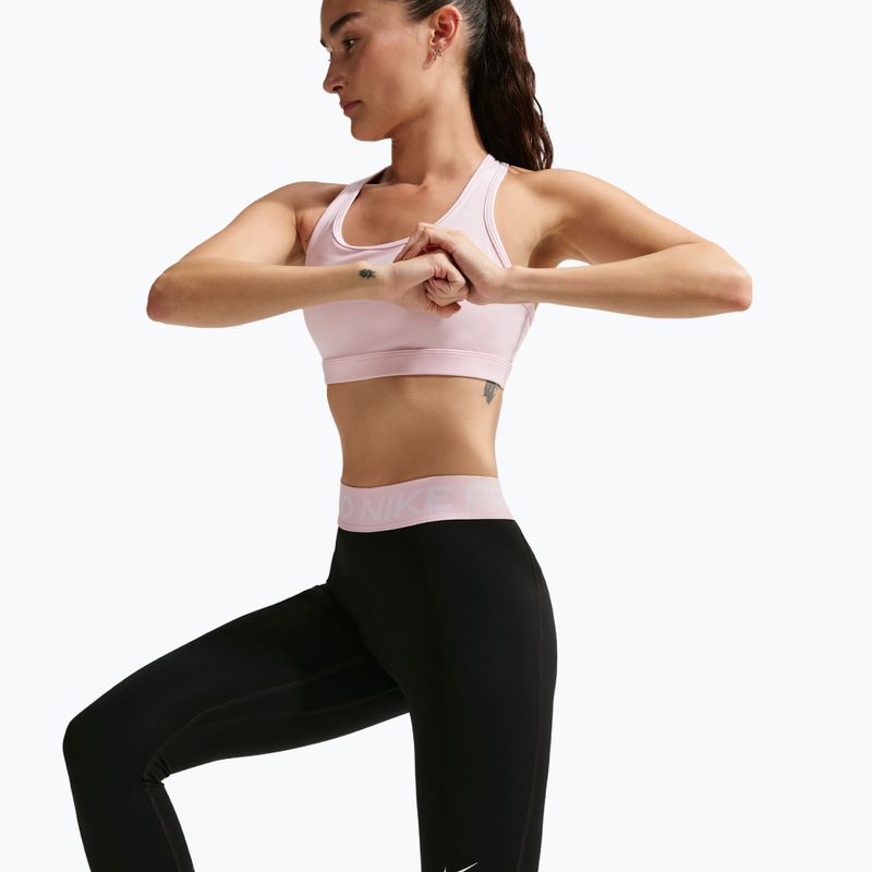 Leggings da donna Nike Pro Mid-Rise Full black/pink foam/white 4
