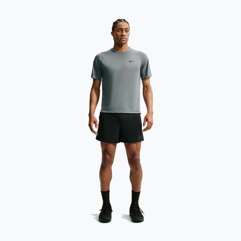 Maglia training da uomo Nike Flex smoke grey/black 2