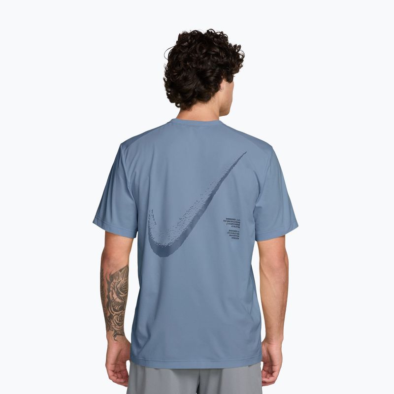 Koszulka męska Nike Hyverse Dri-Fit GFX work blue/diffused blue 2