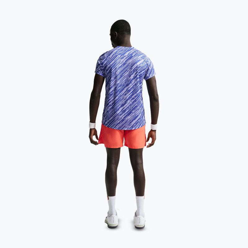 Pantaloncini da tennis uomo Nike Court Dri-Fit Victory 7" turf orange/white 4