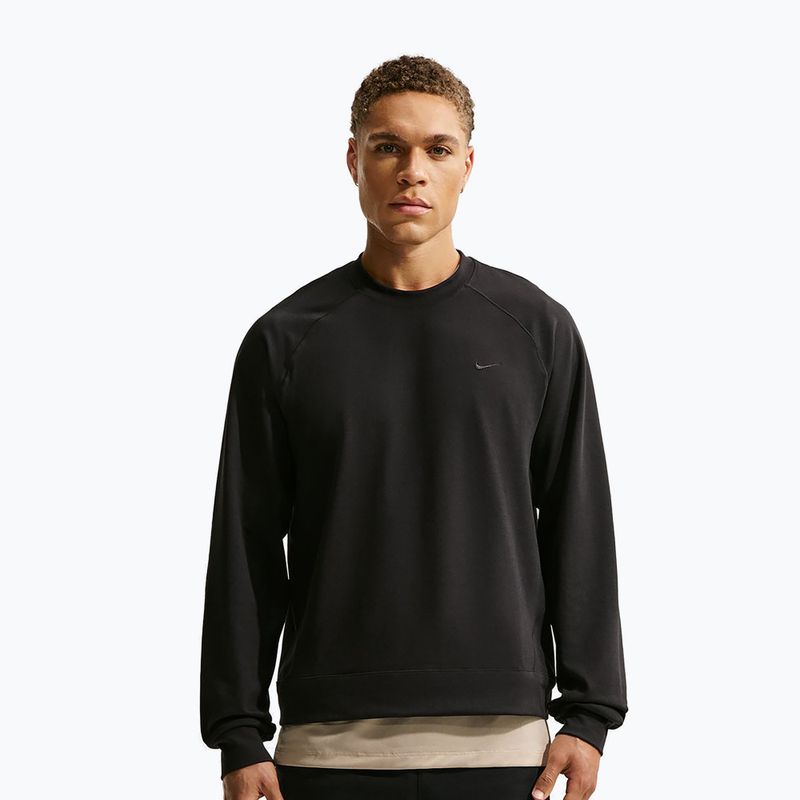 Longsleeve da uomo Nike Primary NanoKnit black/black
