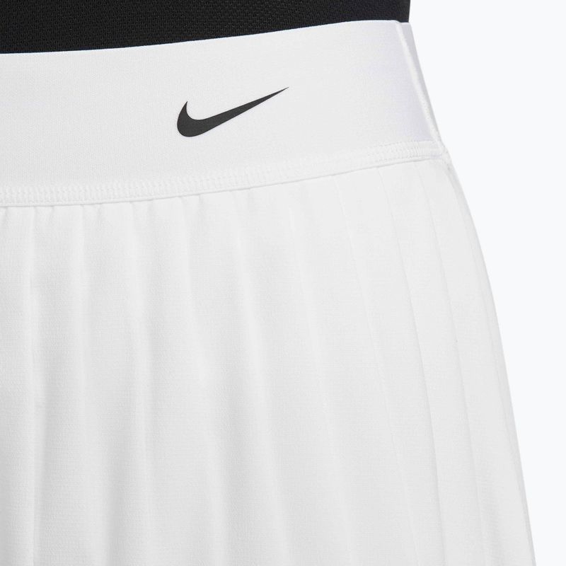 Gonna da tennis Nike Victory Dri-Fit High-Waisted Pleated white/black 4