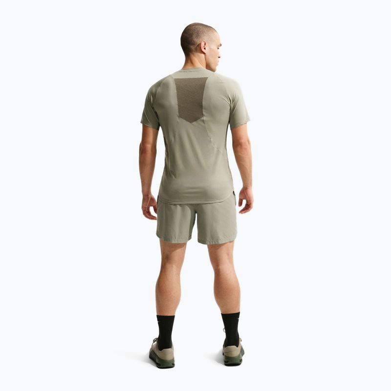 Koszulka treningowa męska Nike Pro Training Dri-Fit light army/medium olive/light liquid lime 3