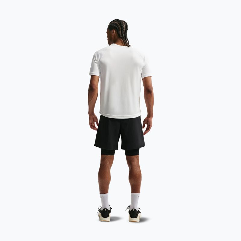 Maglia training da uomo Nike Flex white/black 3