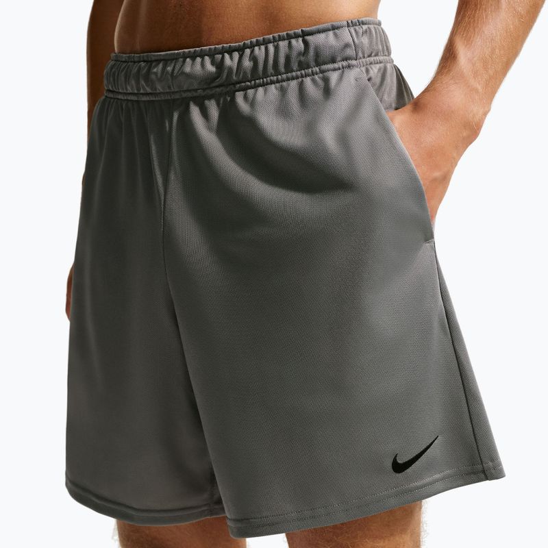 Pantaloncini da allenamento uomo Nike Flex smoke grey/black 3