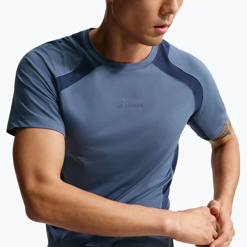 Koszulka treningowa męska Nike Pro Training Dri-Fit diffused blue/diffused blue 5