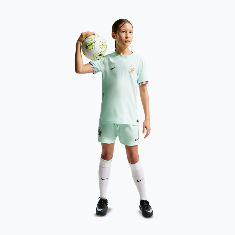 Maglietta da calcio per bambini Nike FFF 2026 Stadium Away igloo/monarch/monarch 5