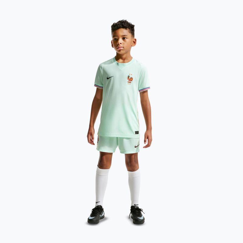 Maglietta da calcio per bambini Nike FFF 2026 Stadium Away igloo/monarch/monarch 6