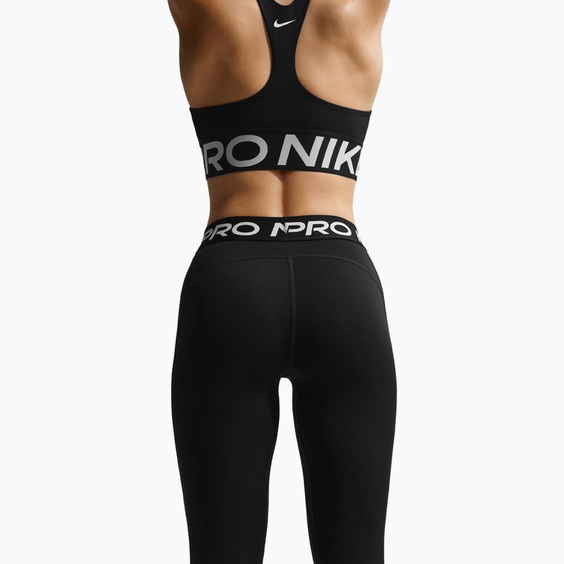 Leggings da donna Nike Pro Mid-Rise Full black/white 4