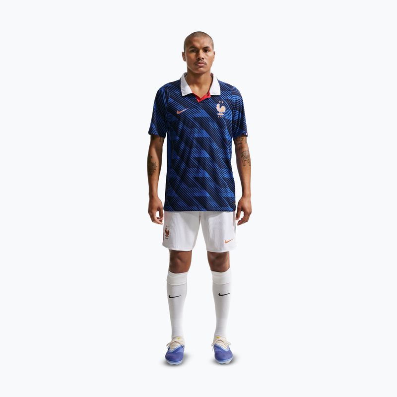 Pantaloncini da calcio da uomo Nike FFF 2026/27 Match Home white/metallic copper 2