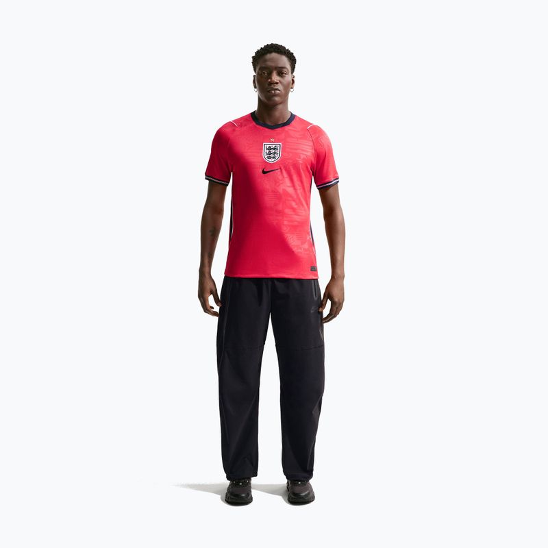 Maglietta da calcio da uomo Nike England 2026 Stadium Away speed red/obsidian/white/obsidian 2