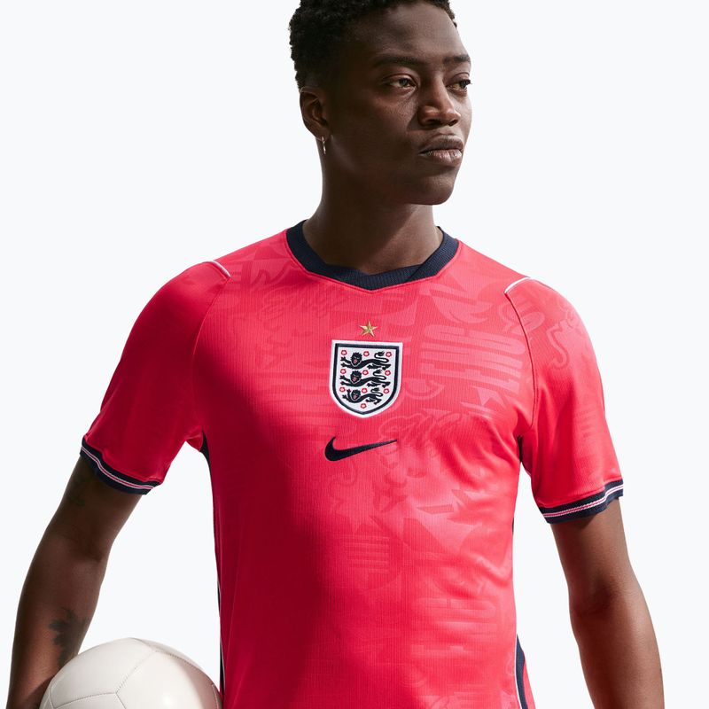 Maglietta da calcio da uomo Nike England 2026 Stadium Away speed red/obsidian/white/obsidian 4