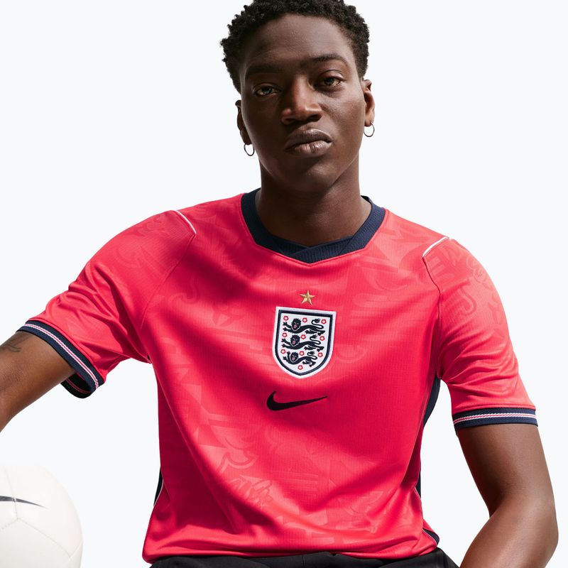 Maglietta da calcio da uomo Nike England 2026 Stadium Away speed red/obsidian/white/obsidian 5