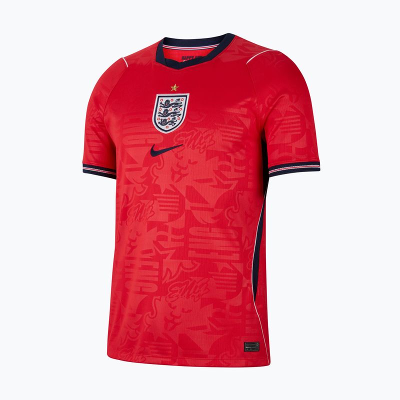 Maglietta da calcio da uomo Nike England 2026 Stadium Away speed red/obsidian/white/obsidian 7