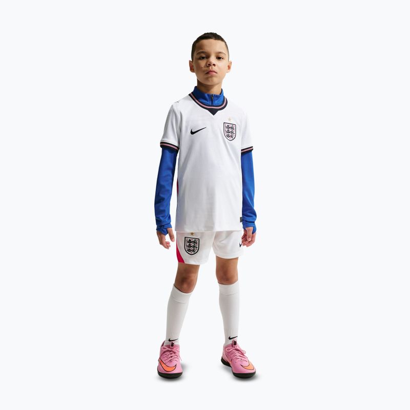 Maglietta da calcio per bambini Nike England 2026 Stadium Home white/speed red/obsidian/obsidian 6
