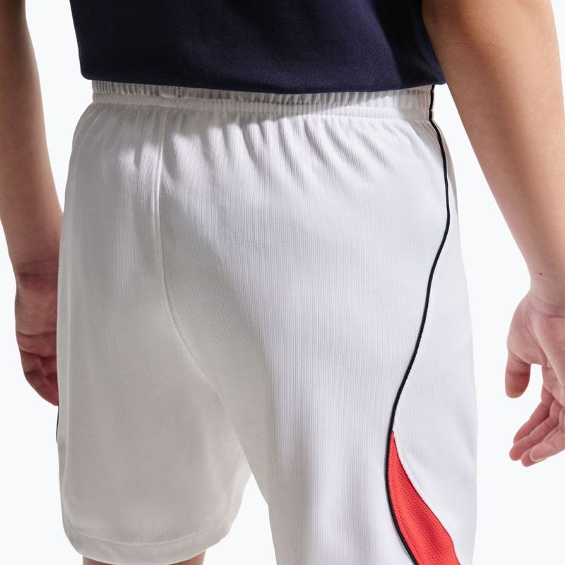 Pantaloncini da calcio per bambini Nike England 2026 Stadium Home white/speed red/obsidian/obsidian 5