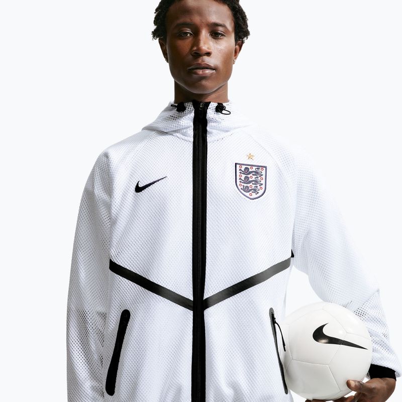 Giacca da calcio da uomo Nike England Dri-Fit Soccer Anthem white/black/obsidian 4
