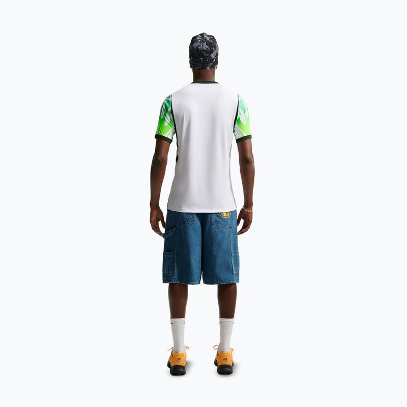 Maglietta da calcio da uomo Nike Nigeria 2026 Stadium Away white/green glow/black 3
