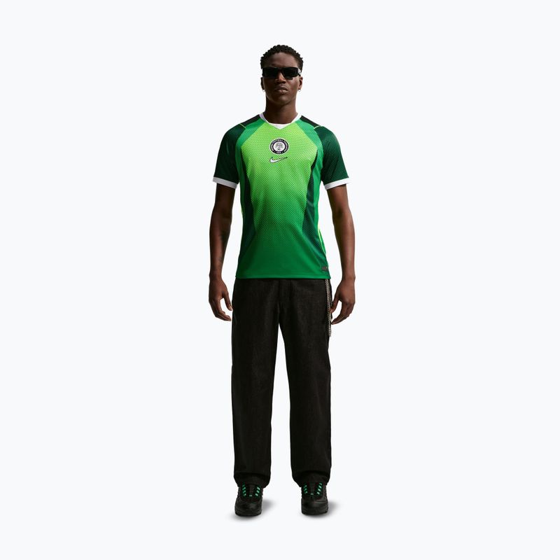 Maglietta da calcio da uomo Nike Nigeria 2026 Stadium Home pine green/electric green/white 2
