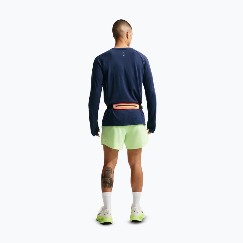 Maglia running a maniche lunghe da uomo Nike Stride Dri-Fit Waffle Crew midnight navy 3