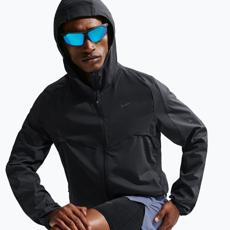 Giacca da corsa da uomo Nike Stride Dri-Fit black/off noir/black/black 4