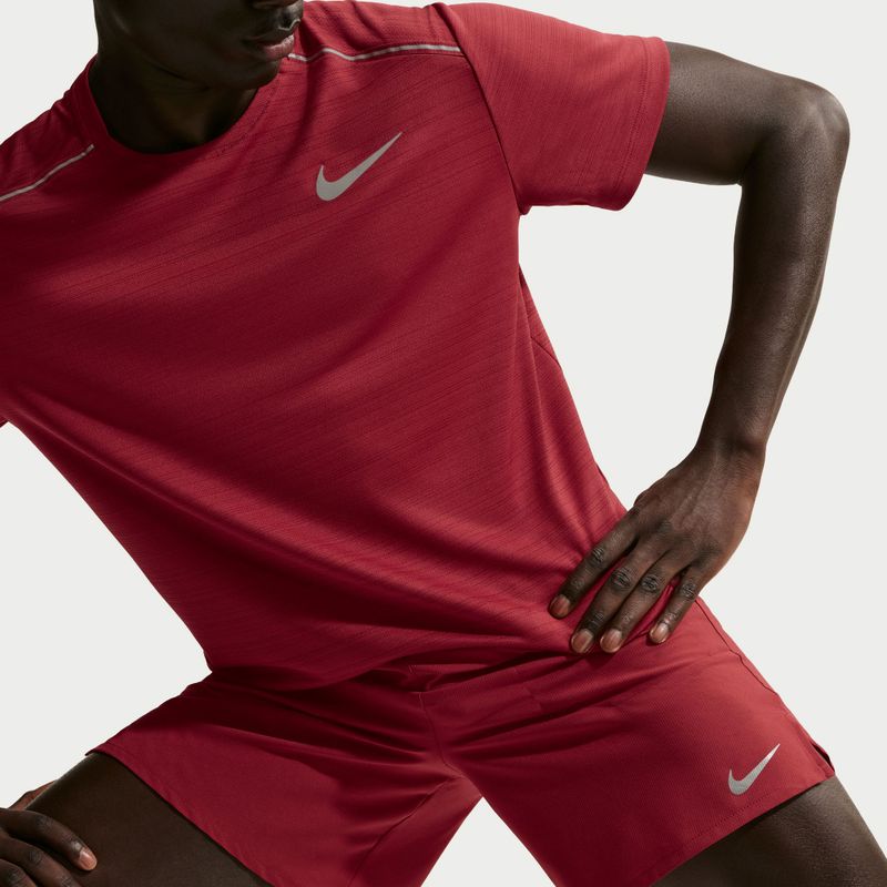 Pantaloncini da running da uomo Nike Stride Dri-Fit Brief-Lined 7" team crimson 4