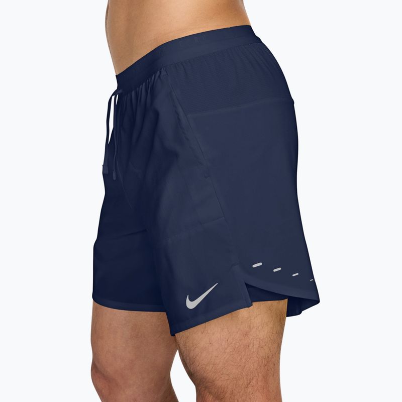 Spodenki do biegania męskie Nike Stride Dri-Fit 2in1 7" midnight navy 3