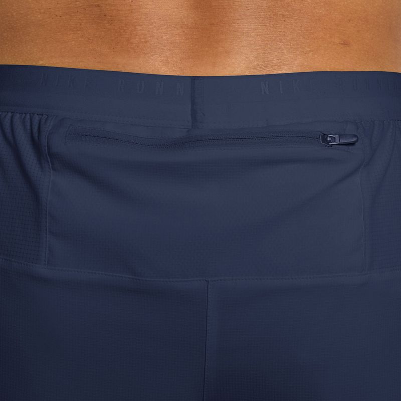 Pantaloncini da corsa uomo Nike Stride Dri-Fit 2in1 7" midnight navy 4